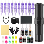 T1 Pro Adjustable Stroke Wireless Tattoo Pen Kit
