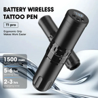 T1 Pro Adjustable Stroke Wireless Tattoo Pen Kit