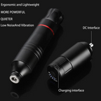 Black Diamond Beginner Tattoo Kit with Wireless Tattoo Pen