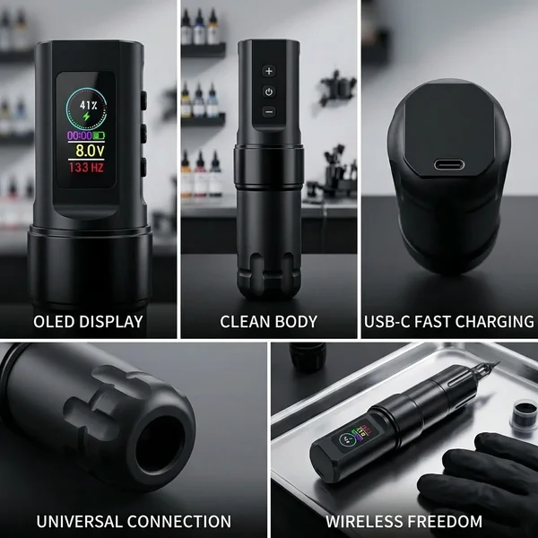 T3 Wireless Tattoo Pen Beginner Kit