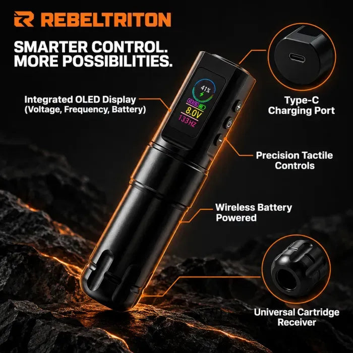 T3 Wireless Tattoo Pen Beginner Kit