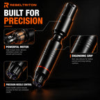 Black Diamond Beginner Tattoo Kit with Wireless Tattoo Pen