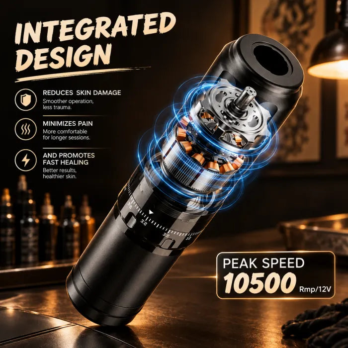 T1 Pro Adjustable Stroke Wireless Tattoo Pen