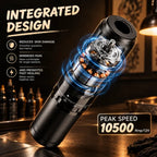 T1 Pro Adjustable Stroke Wireless Tattoo Pen