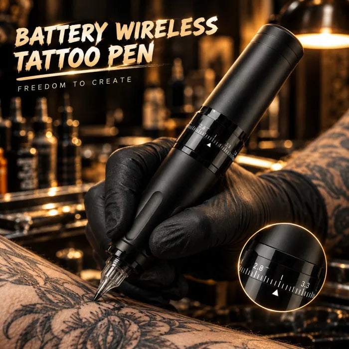 T1 Pro Adjustable Stroke Wireless Tattoo Pen
