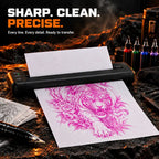 Wireless Tattoo Stencil Printer