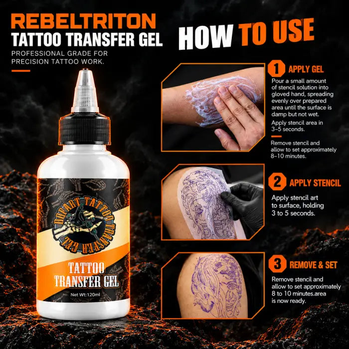 Tattoo Transfer Gel